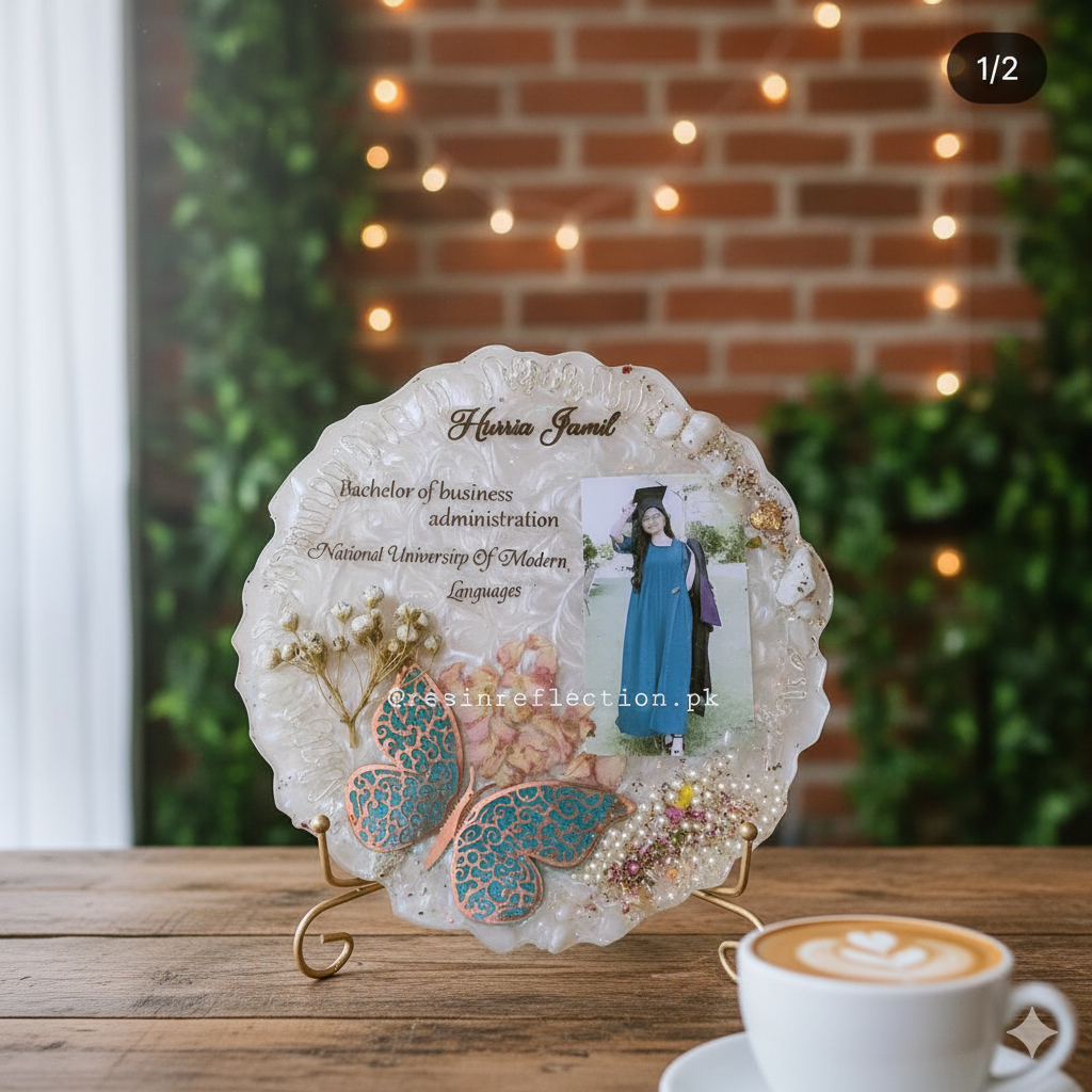 Graduation resin frame, gifts