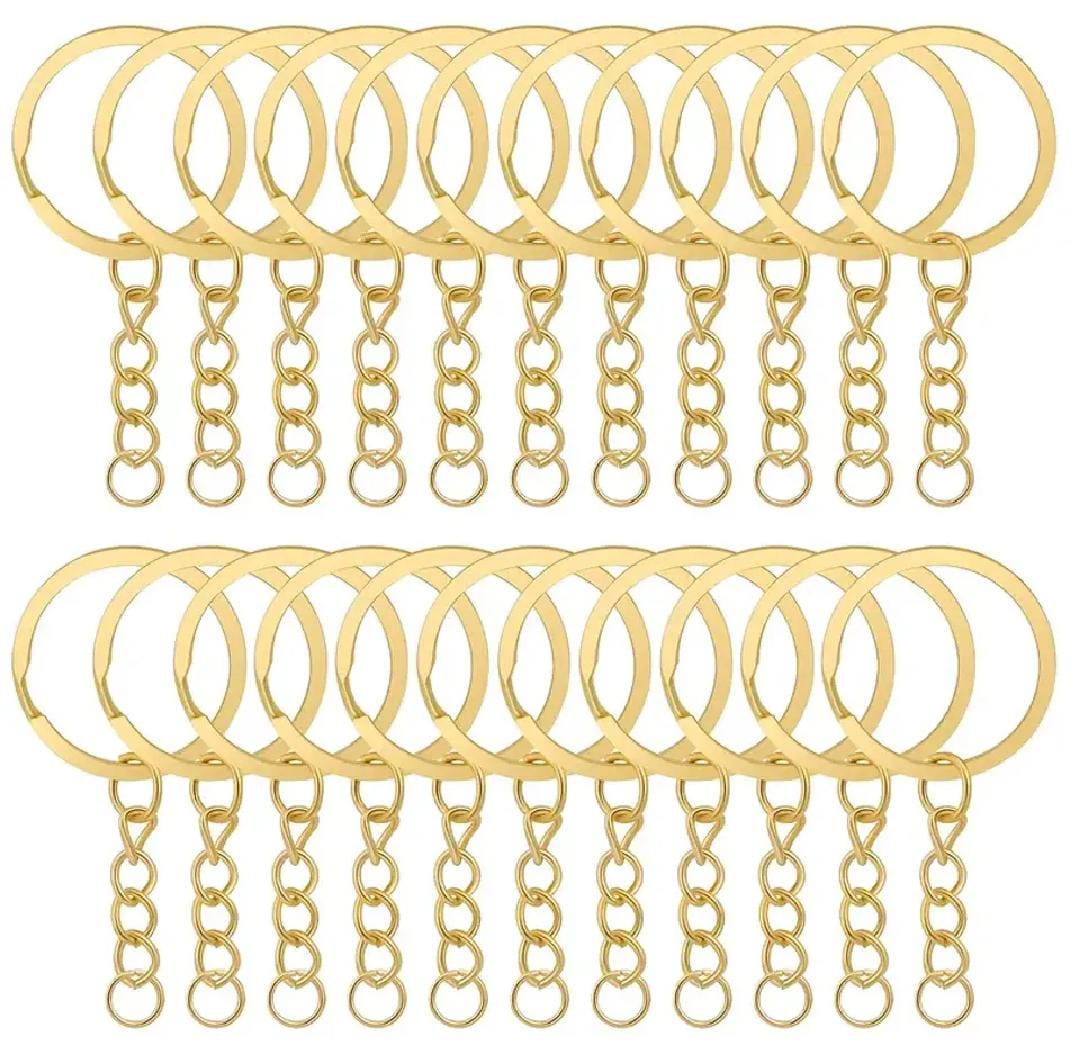 Golden Keyrings Keychains