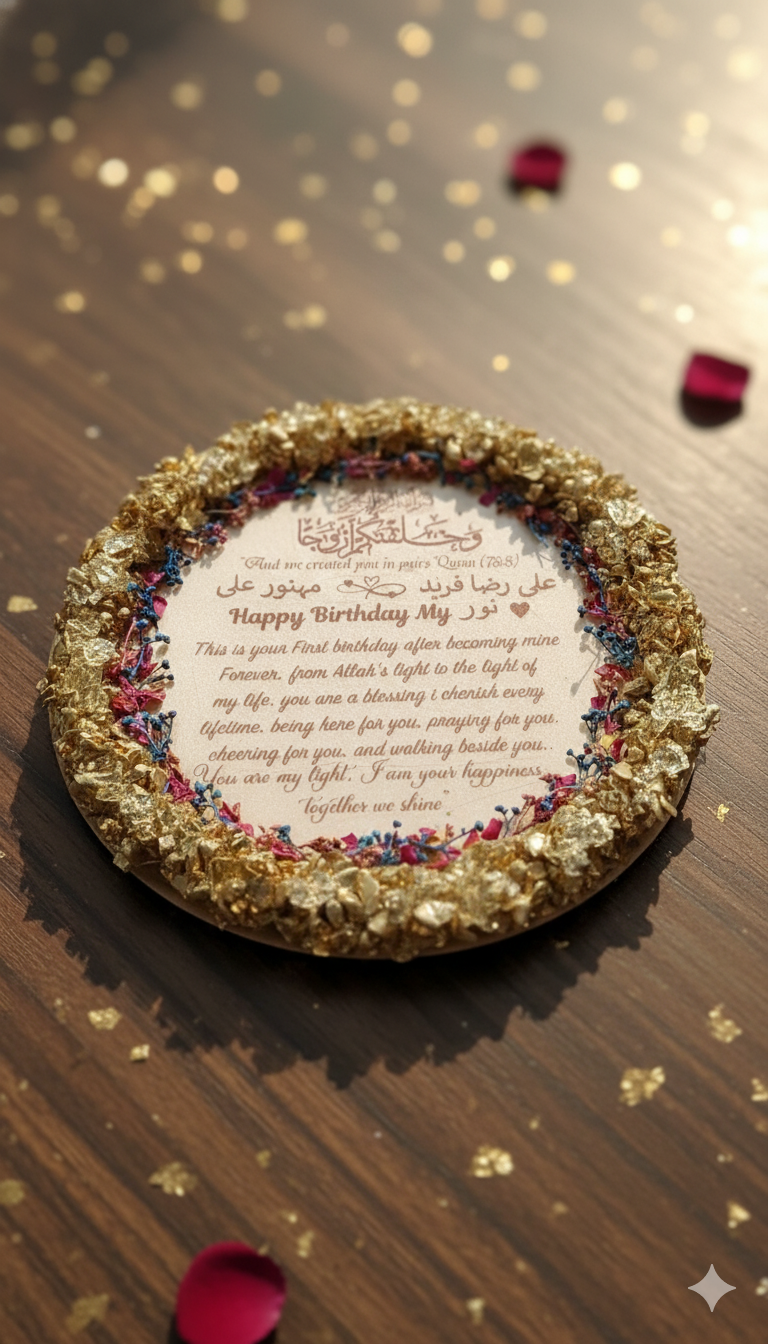 Happy Birthday 🎂 Resin Frame Gifts 🎁