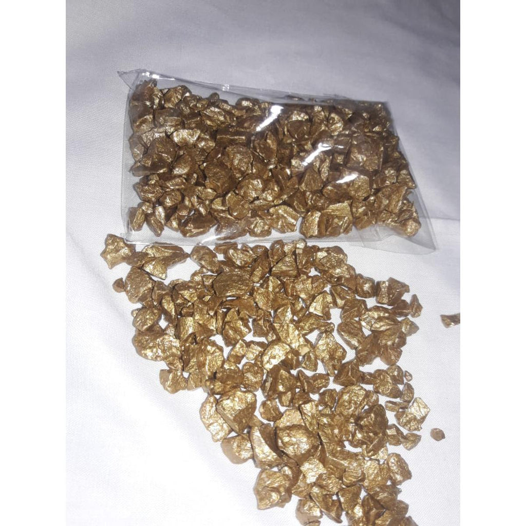 Golden/Black/White stones for Resin Art - For Epoxy Resin 500gm