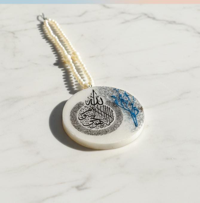 Resin Car Hanging Double Sided