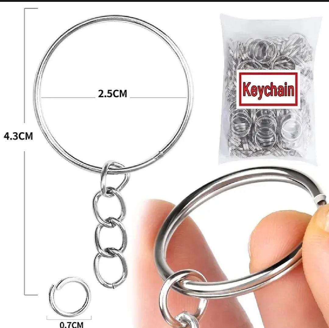 Silver Keyrings Keychains
