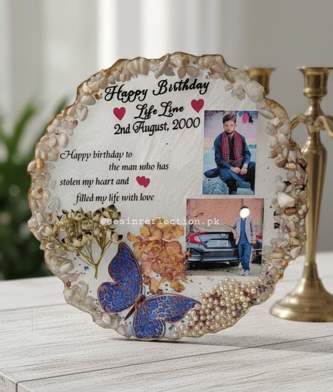 Birthday resin frames, gifts