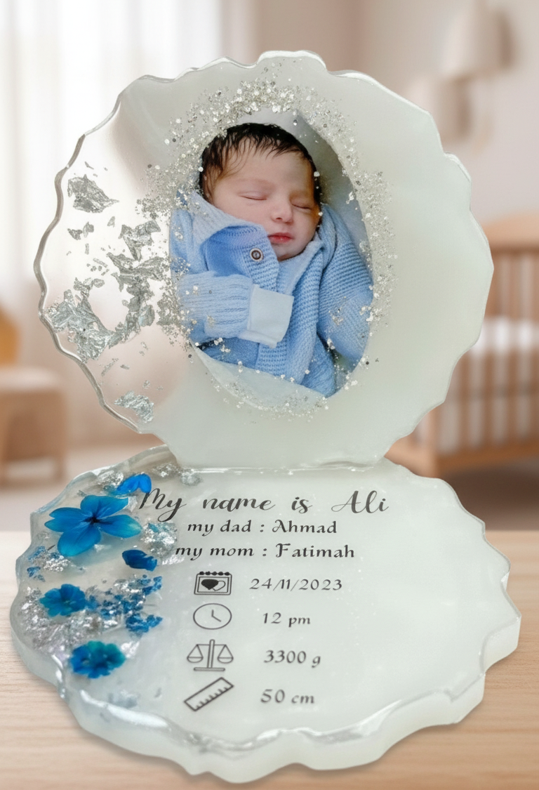 Resin Baby Preservation Platter Frame