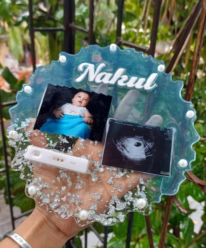 Resin Baby Preservation Frame