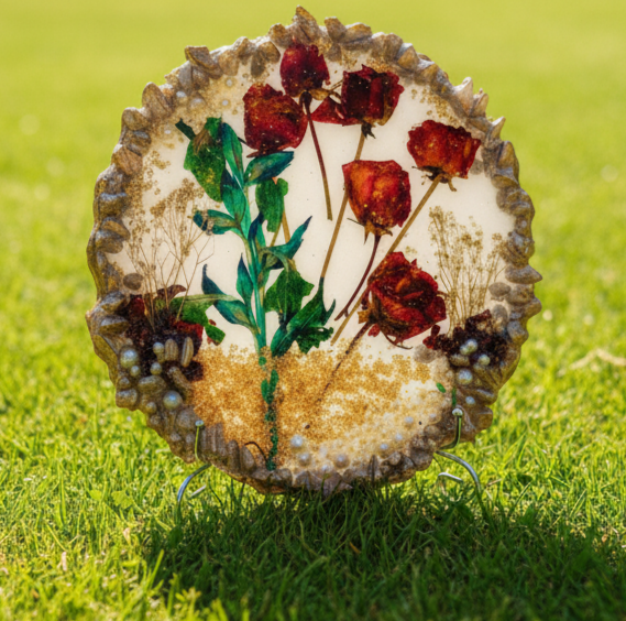 Resin Dried Flowers Preserved Frame