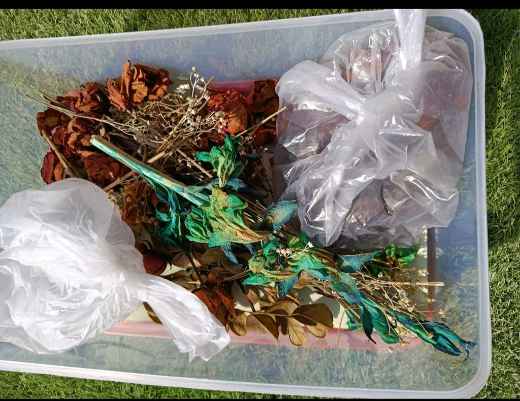 Resin Dried Flowers Preserved Frame