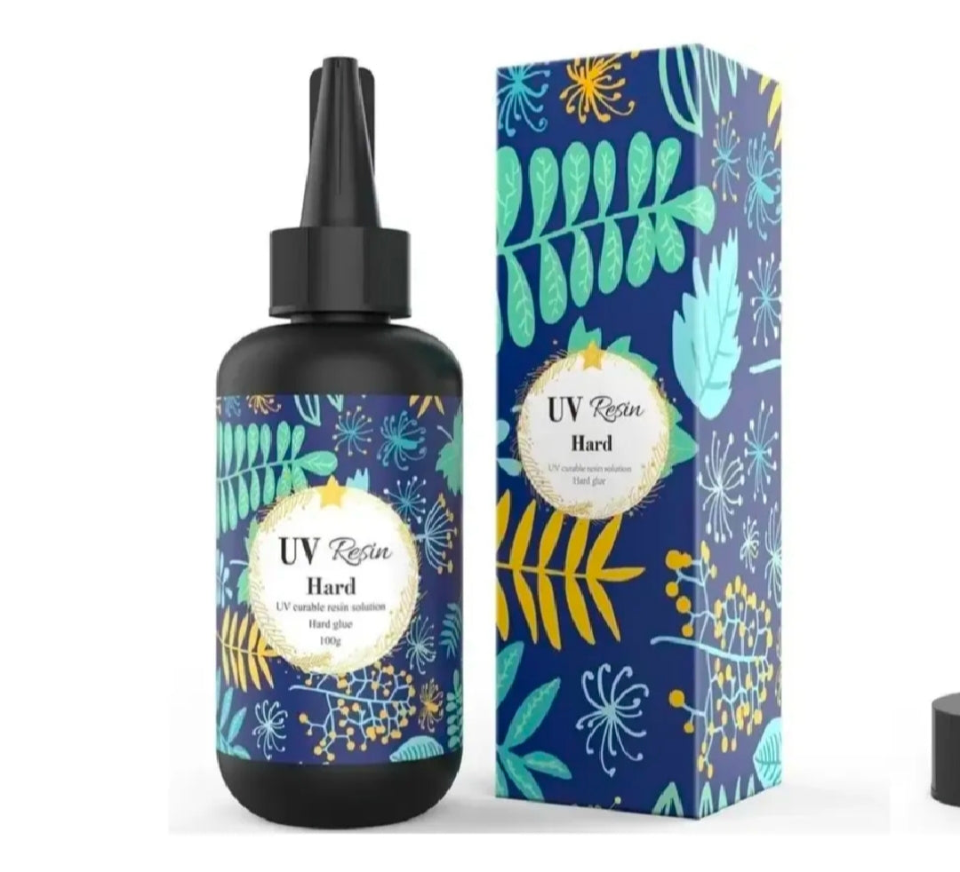 UV resin, ultraviolet transperant for Resin Art - For UV Resin 100 ml, jewelry making