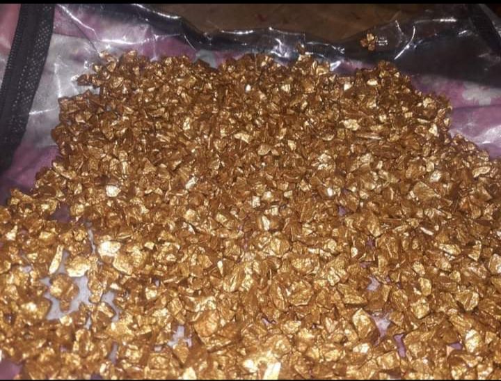 golden stone for Resin Art - For Epoxy Resin 500gm