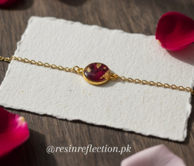 1 Bazel Bracelet Preserved Dried Flower