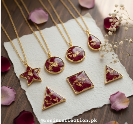 Rose Preserved Different Shapes Pendant, necklace, charm's, flowers pendant, real flowers jewelry 