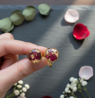 Rose Preserved Golden ring