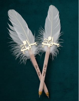 Resin nikkah pens
