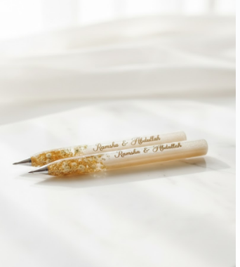 Resin pens, nikkah pens 