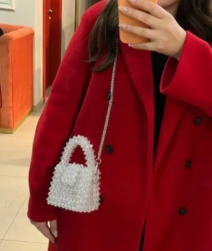 Shiny Crystal Beautiful beaded bags, handcrafted, handbag, Purse