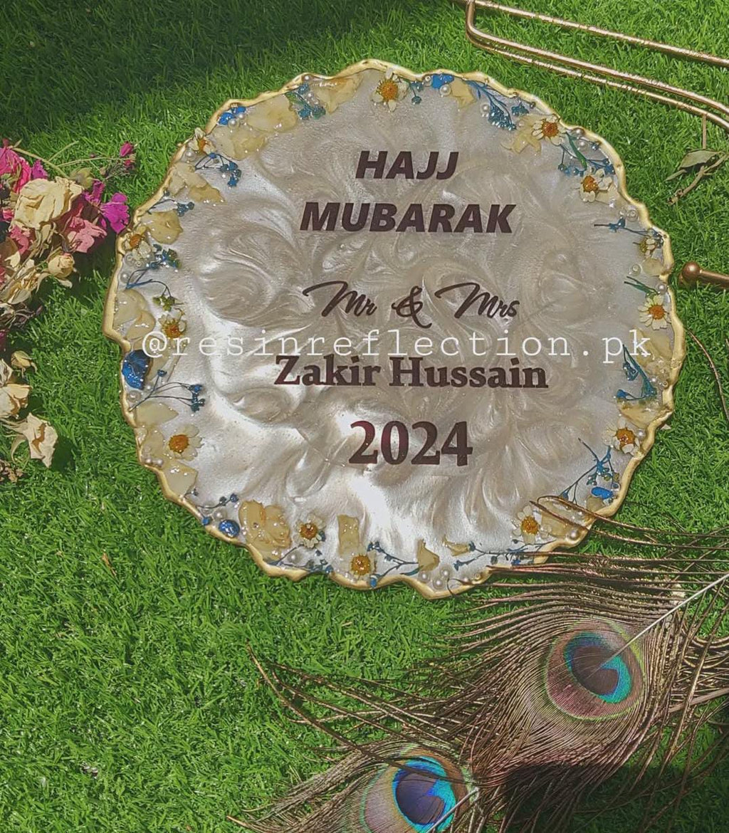 Resin Umrah/Hajj frames/plaques