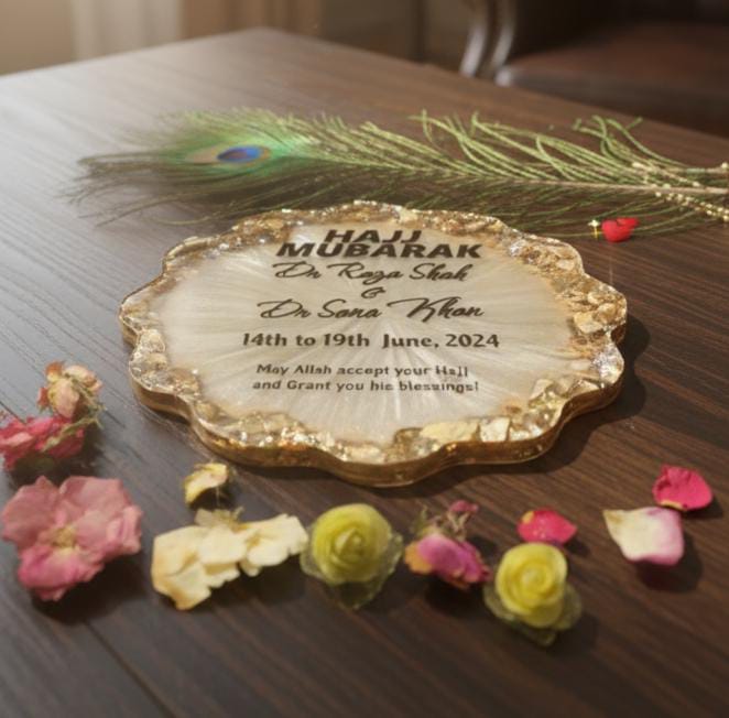 Resin Umrah/ Hajj Plaque/Frame