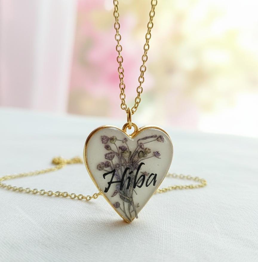 Real flowers jewelry, gifts for girls, birthday gift, anniversary gifts, pendant 