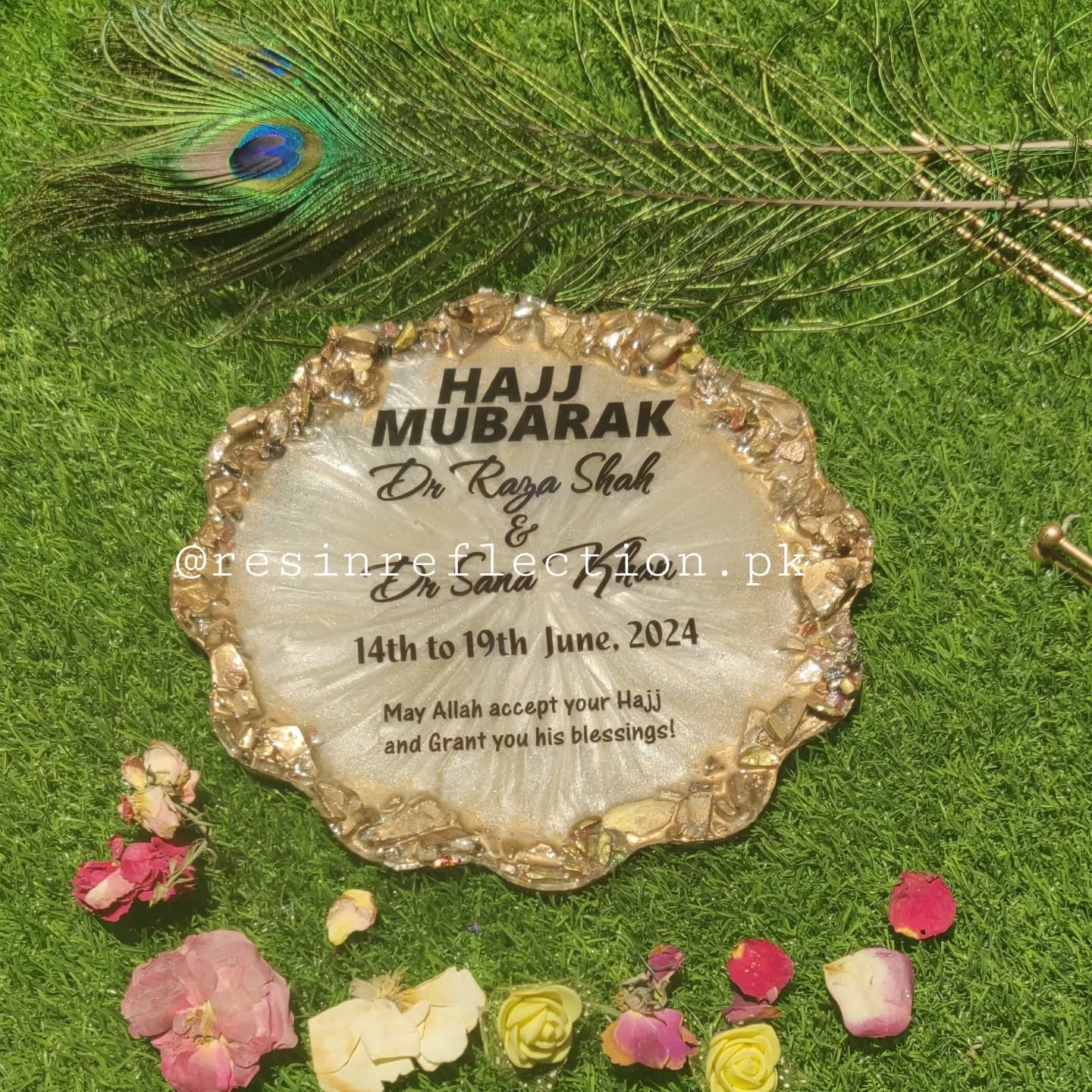 Resin Umrah/ Hajj Plaque/Frame